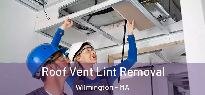 Roof Vent Lint Removal Wilmington - MA